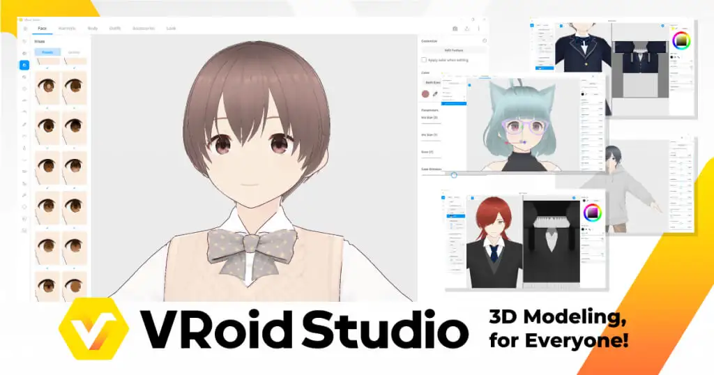 VRoid Studio - Best Vtuber software
